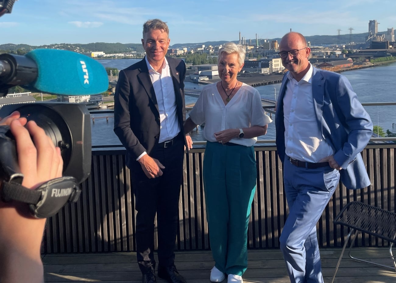 Ole Erik Almlid, Peggy Hessen Følsvik og Terje Aasland